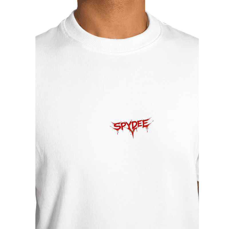 Alpha Instinct White oversized T-shirt  3