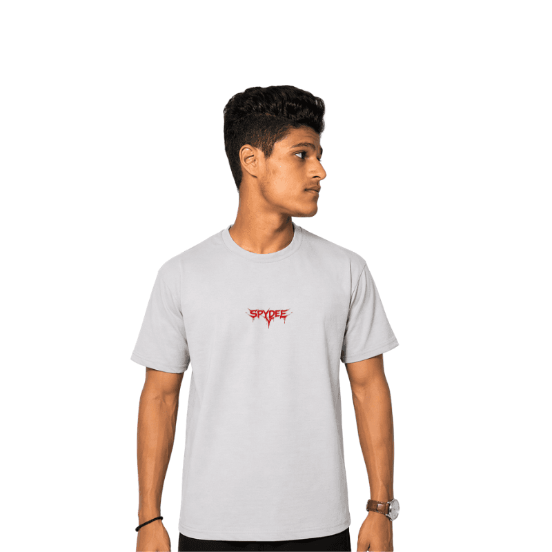 911 Midnight Machine Gray oversized t shirt 2