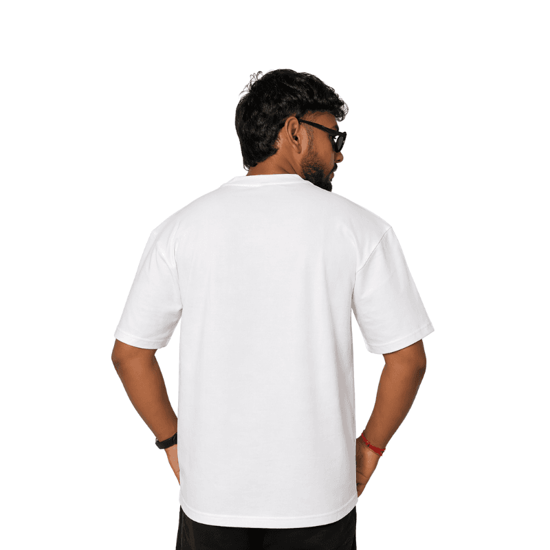 White oversized T-shirt  2