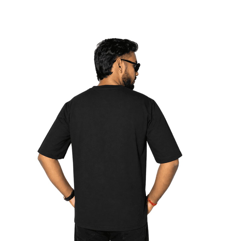 Black oversized T-shirt  2