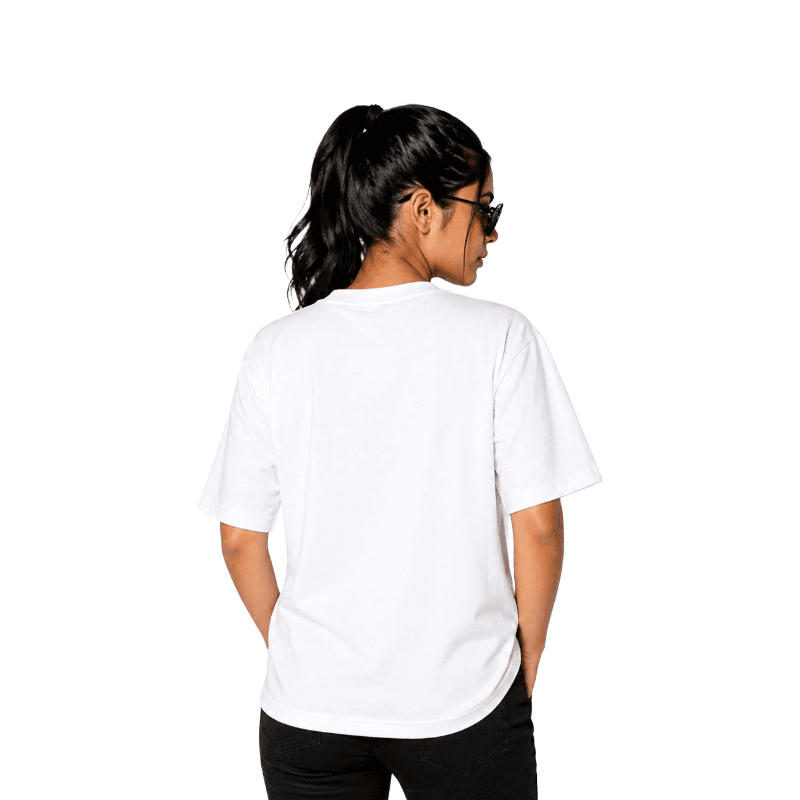 White Oversized T- shirts 2