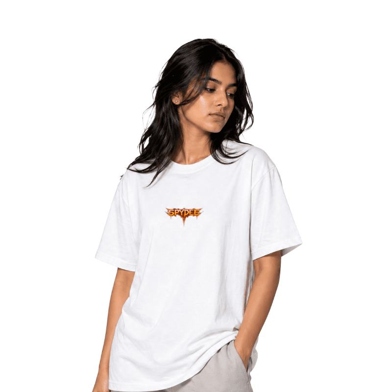 Divine Armor Sigil White Oversized T- shirts 2