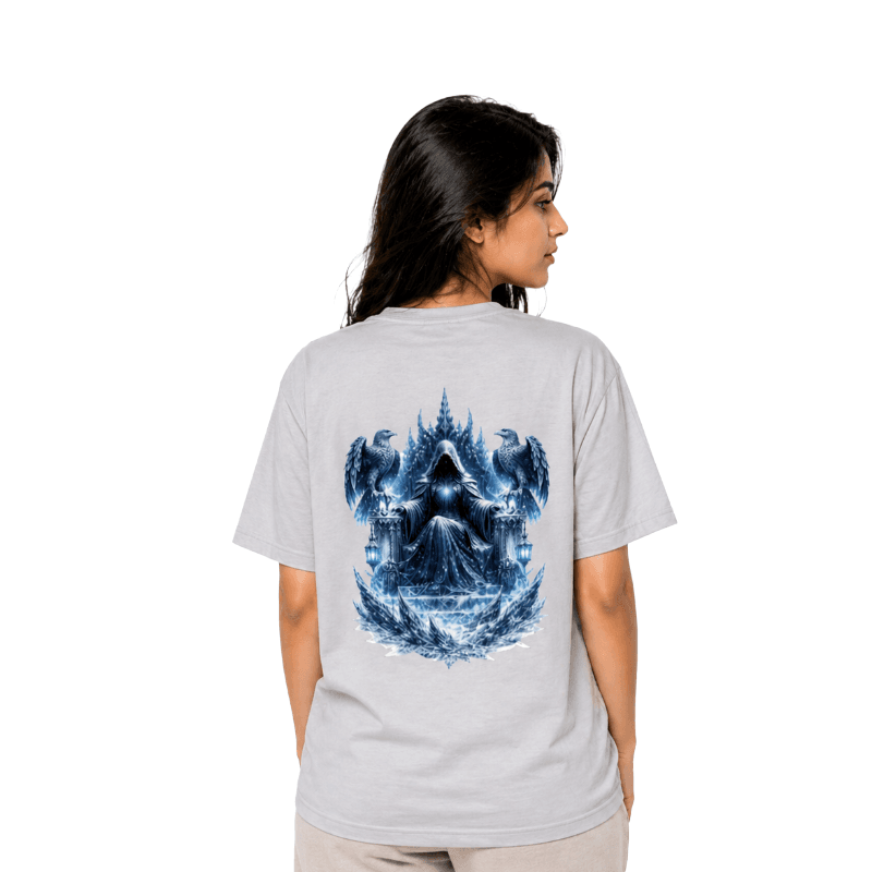 Frozen Sovereign gray Oversized T- shirts