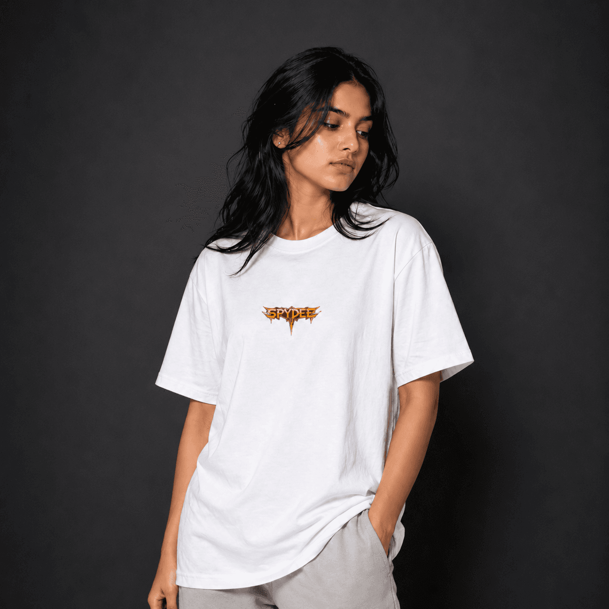 Divine Armor Sigil White Oversized T- shirts 2
