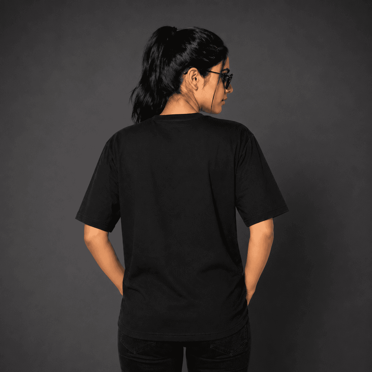 Black Oversized  T- shirts 2